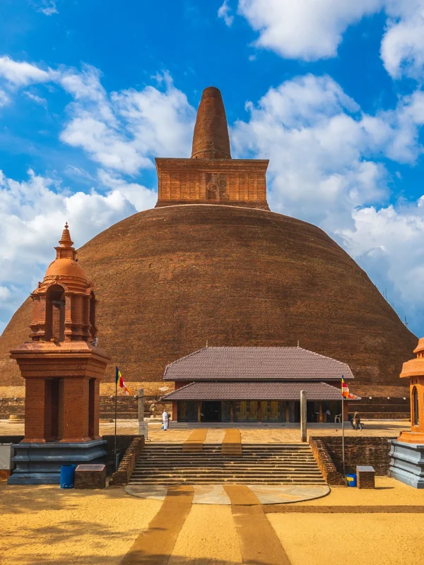 Jethawanaramaya Chaitya in Anuradhapura Sri Lanka