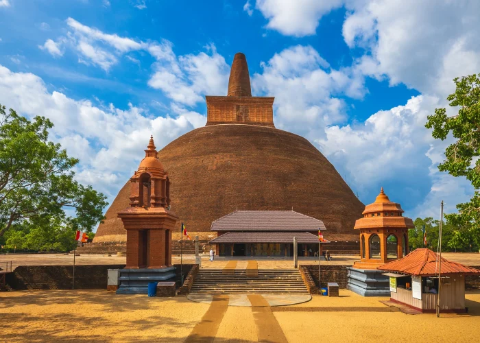 Jethawanaramaya Chaitya in Anuradhapura Sri Lanka