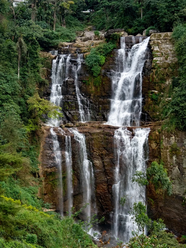 St. Clair Waterfall in Nuwara Eliya Sri Lanka